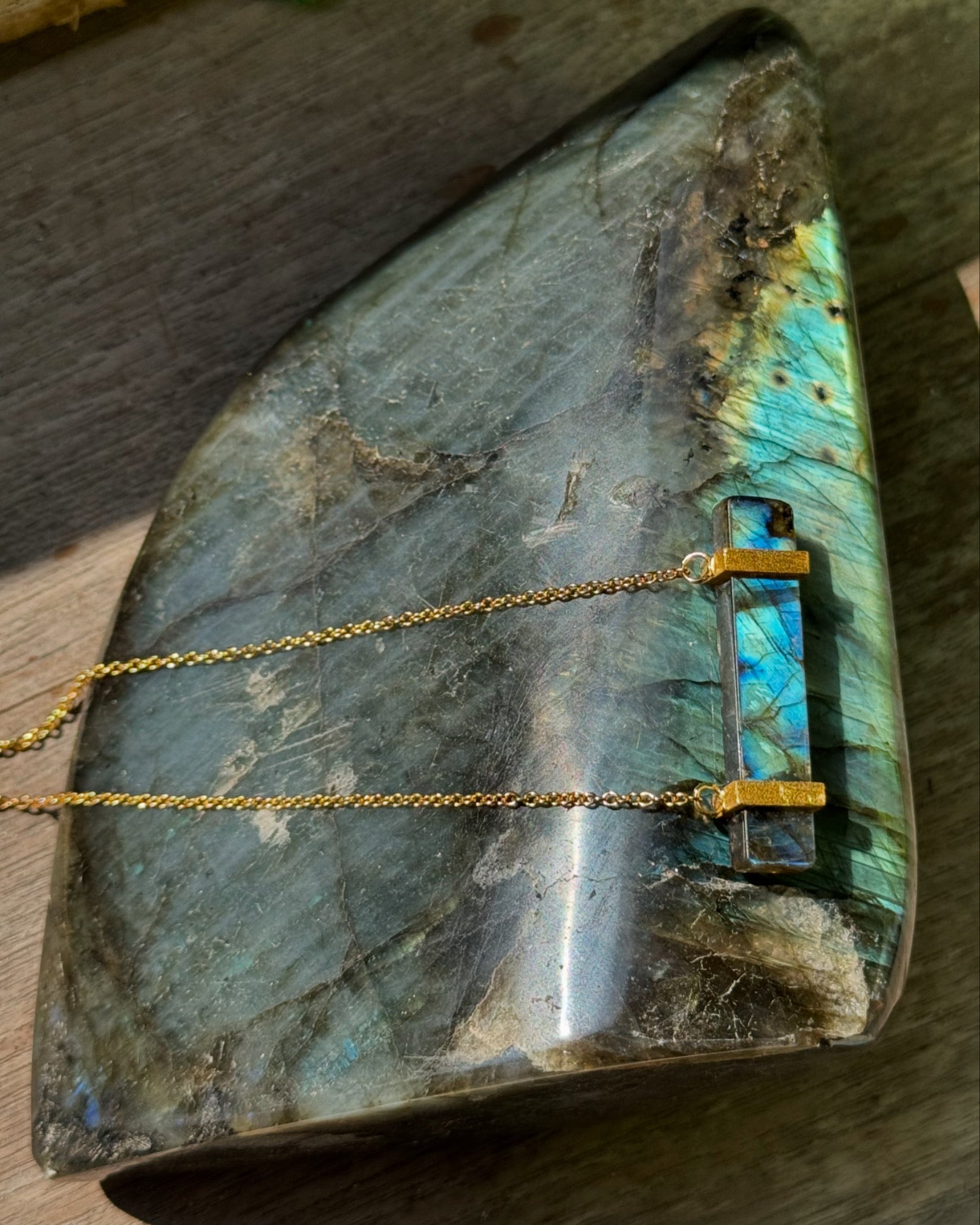 The Signature Labradorite Necklace
