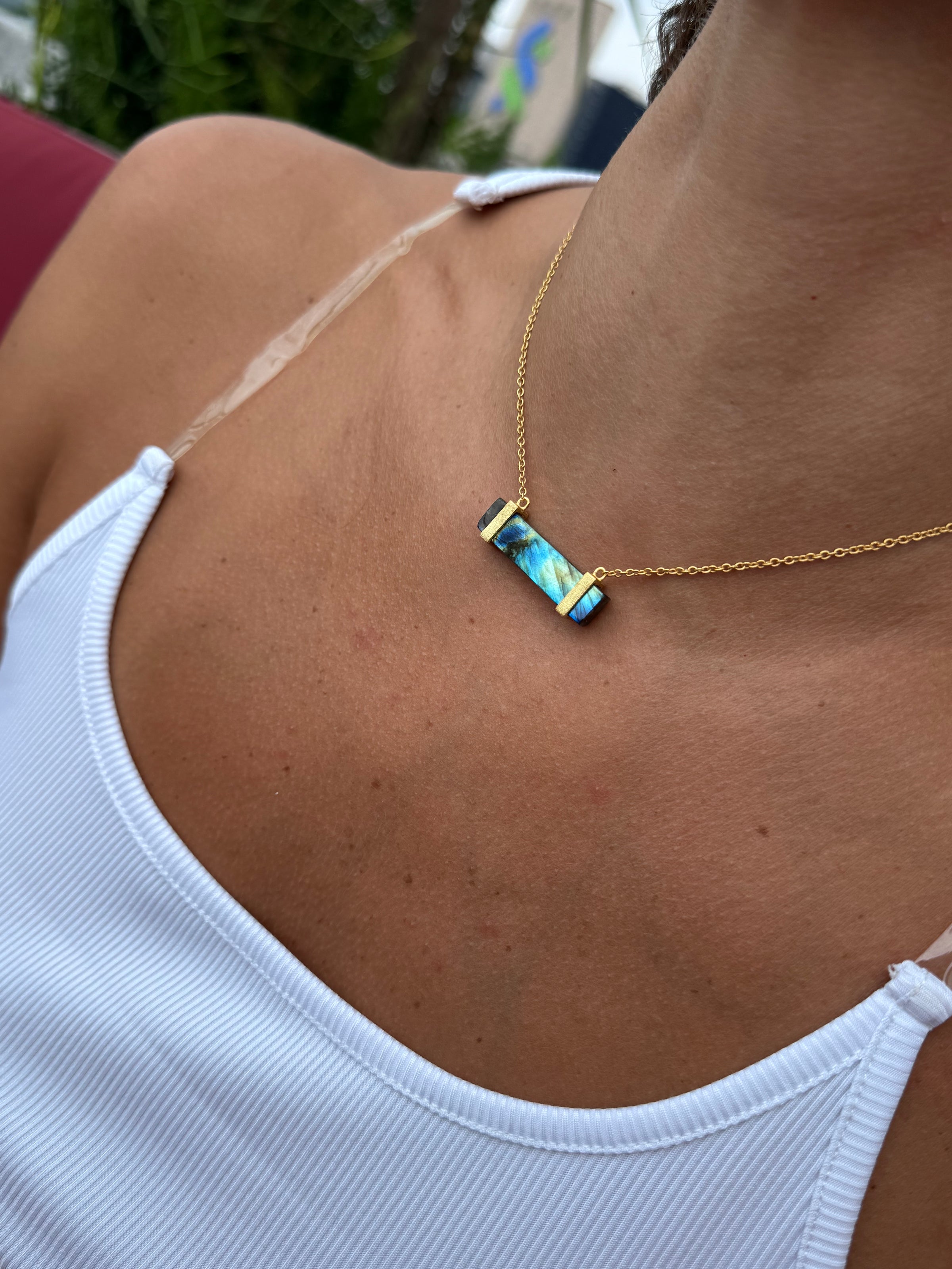The Signature Labradorite Necklace