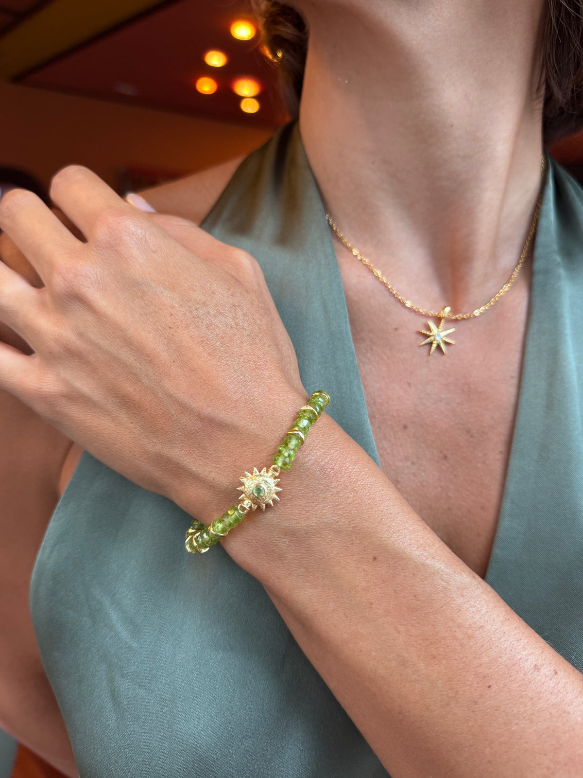 The Peridot Bracelet