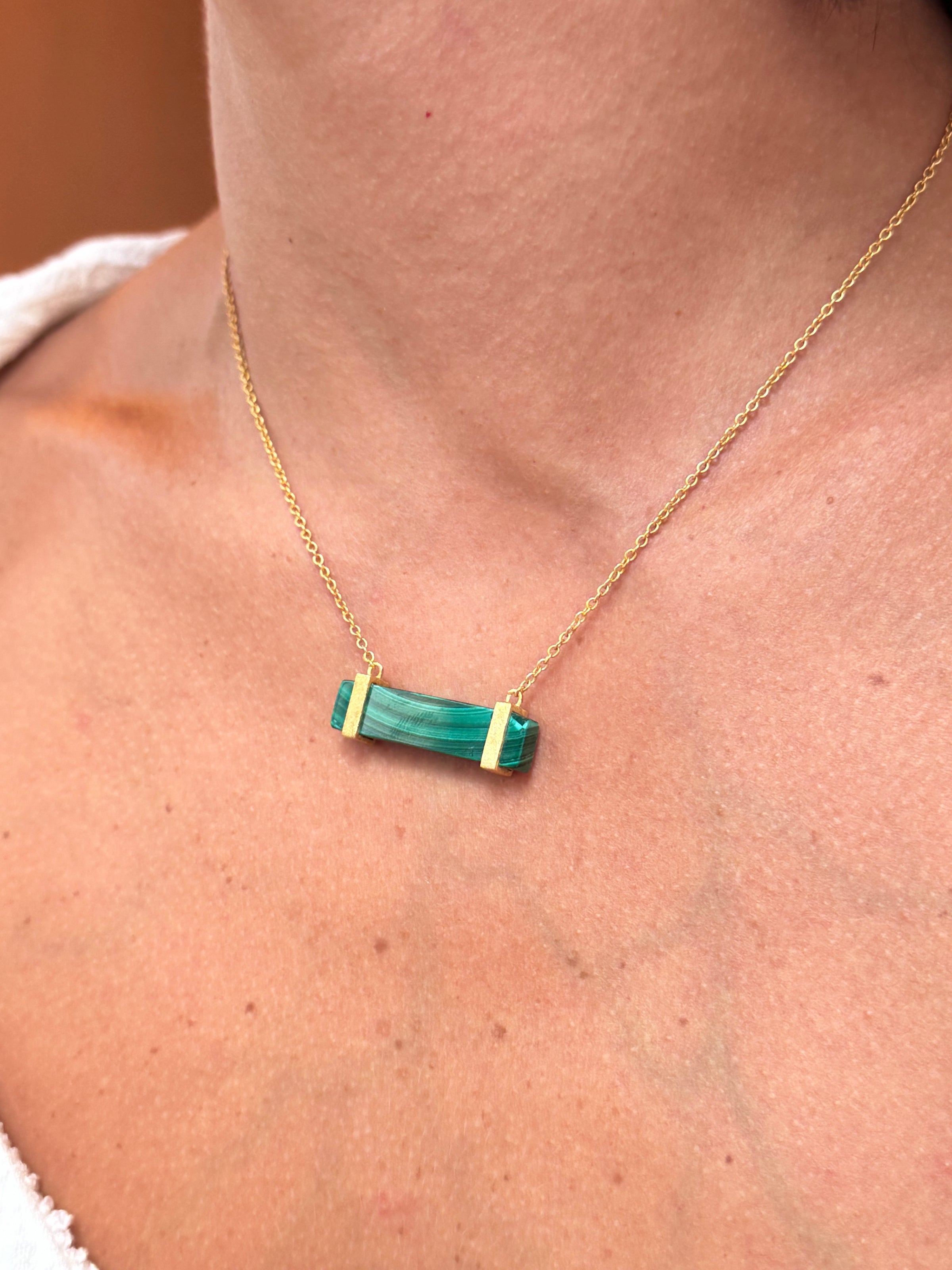 The Signature Malachite Necklace