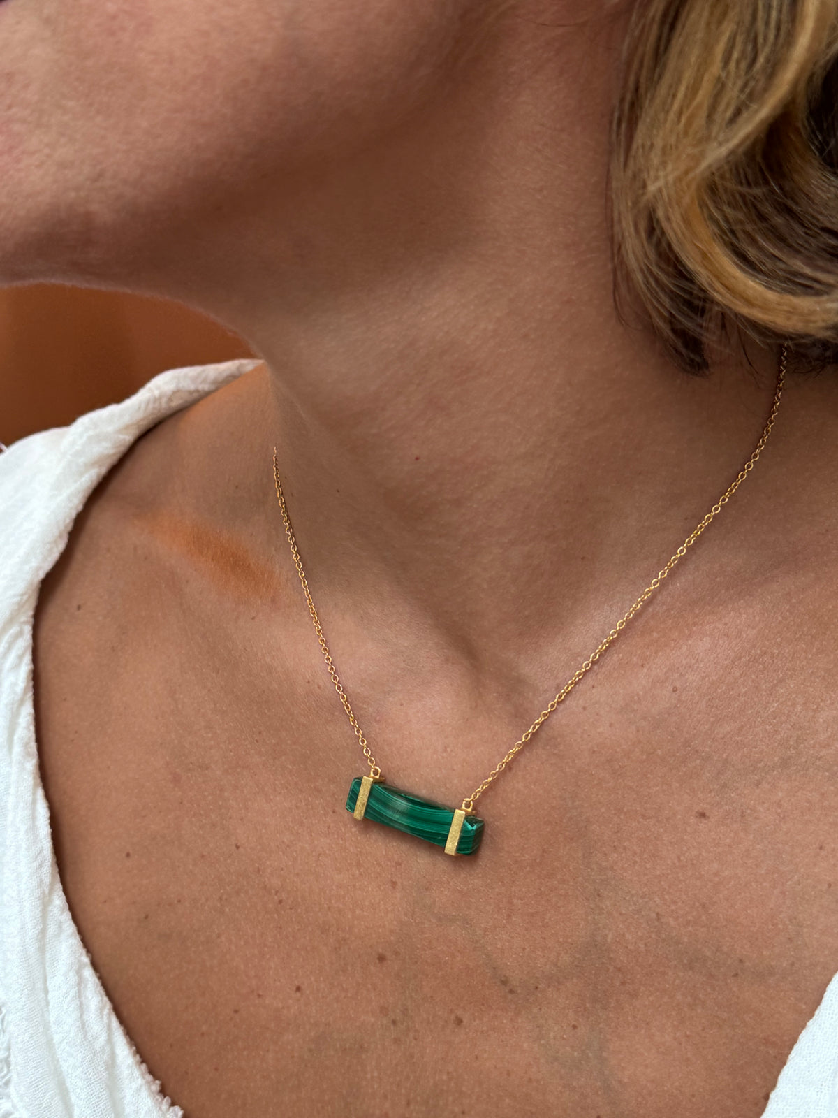 The Signature Malachite Necklace