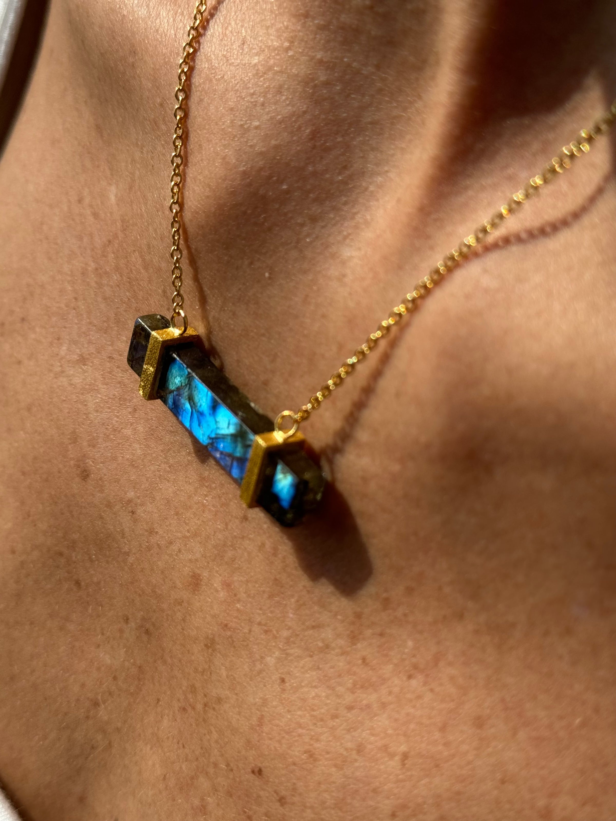 The Signature Labradorite Necklace