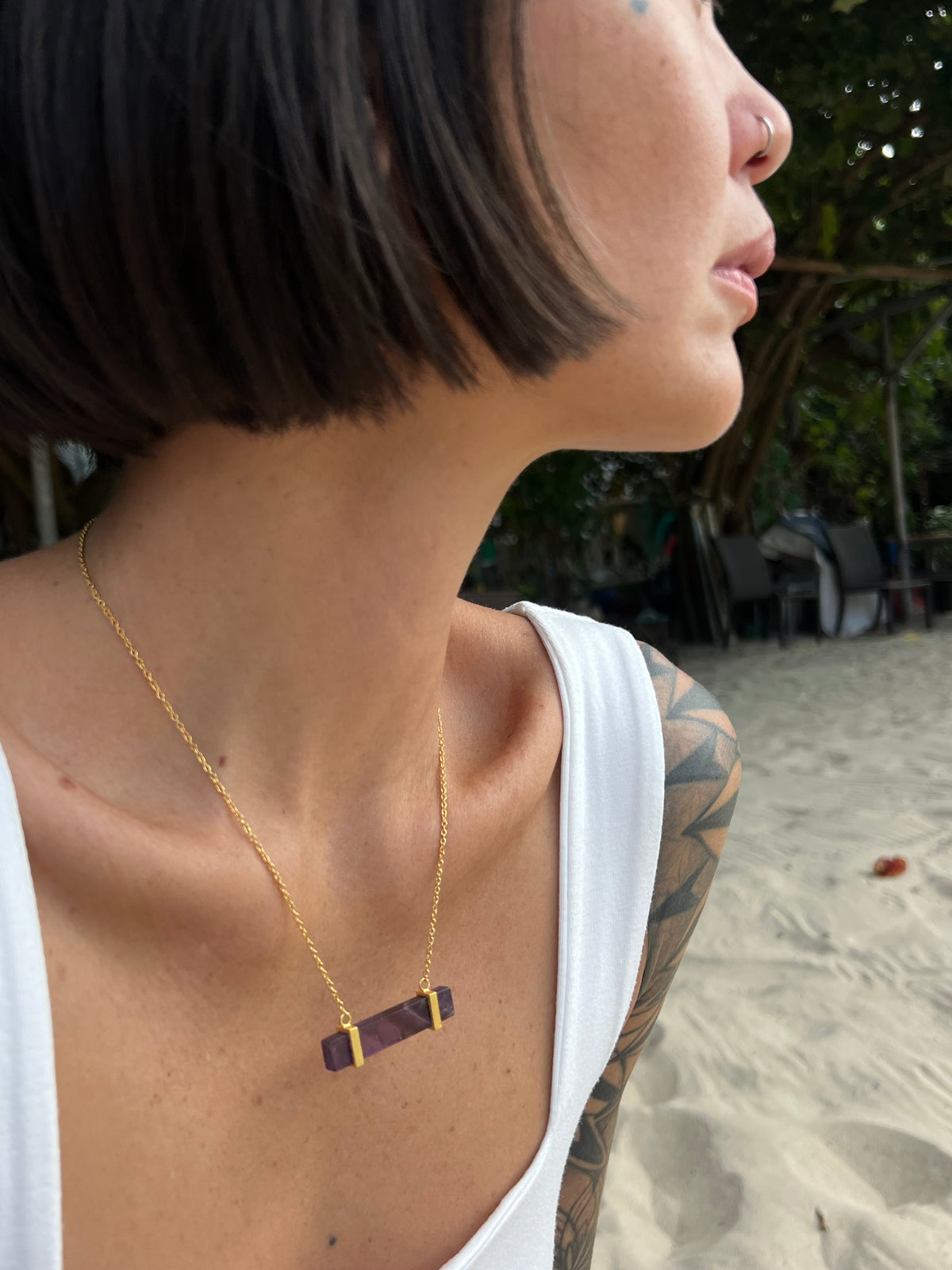 The Signature Amethyst Necklace
